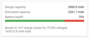 Android Phone’s Battery Health
