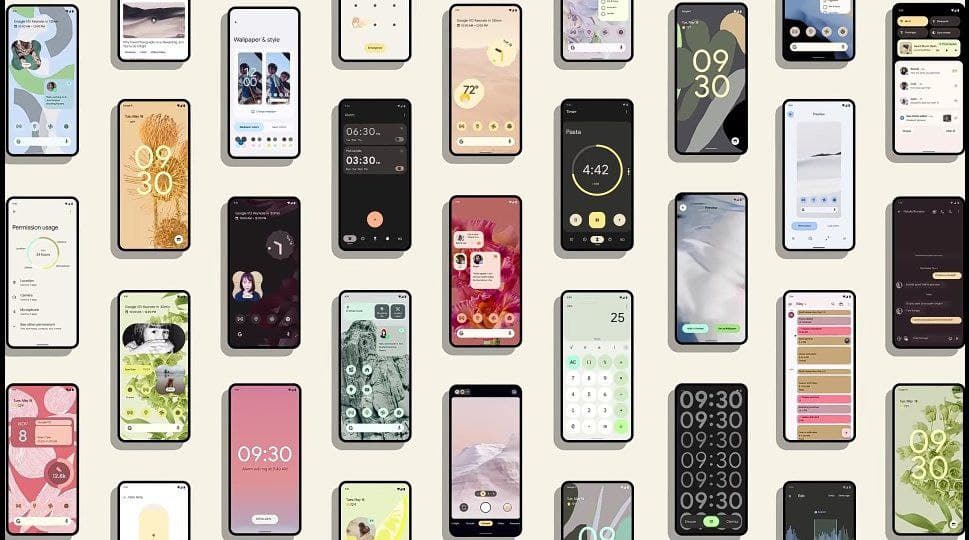 Android 12 new design