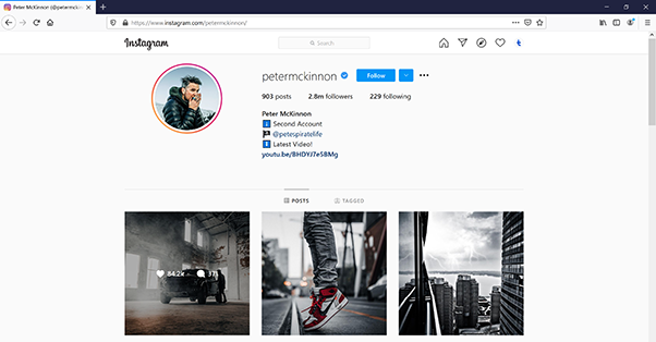 Download Instagram Image with Mozzila Firefox