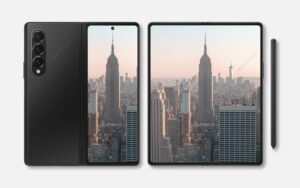 Samsung Galaxy Z Fold 3 Render image