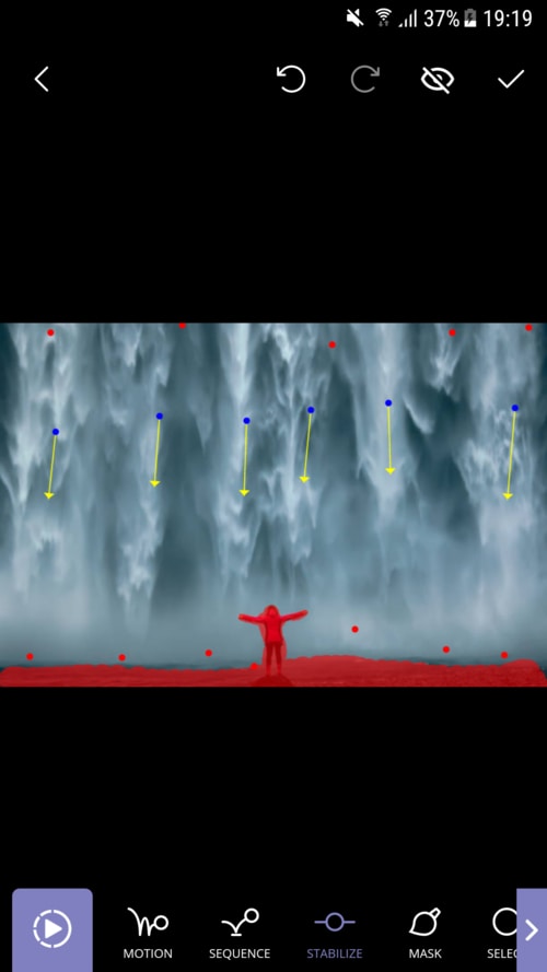 Moving Image the Waterfall