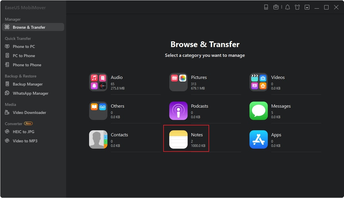 choose the data type