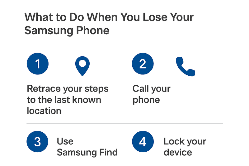Samsung Find: What to do when you lose your phone