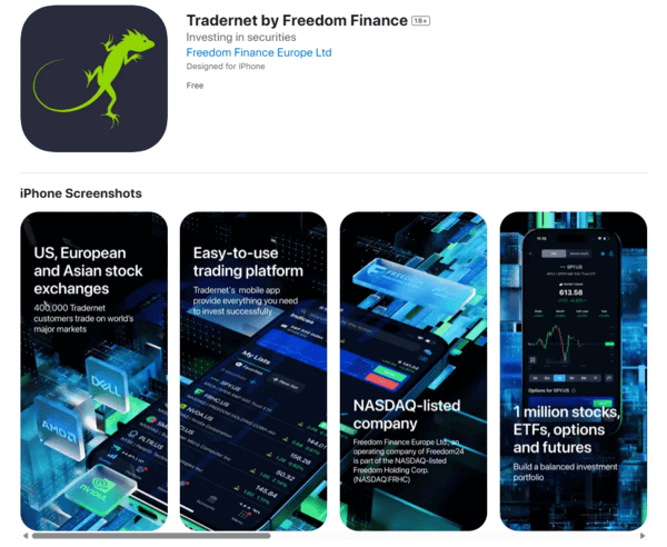 Tradernet Platform: Available for Android and iOS