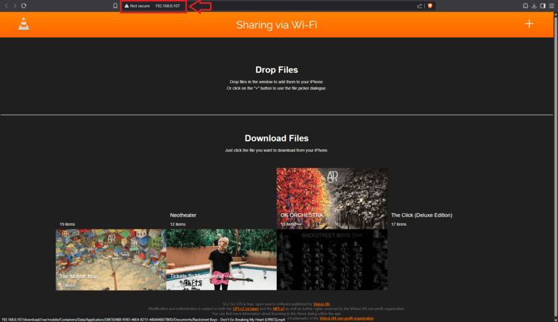 VLC Wireless communication