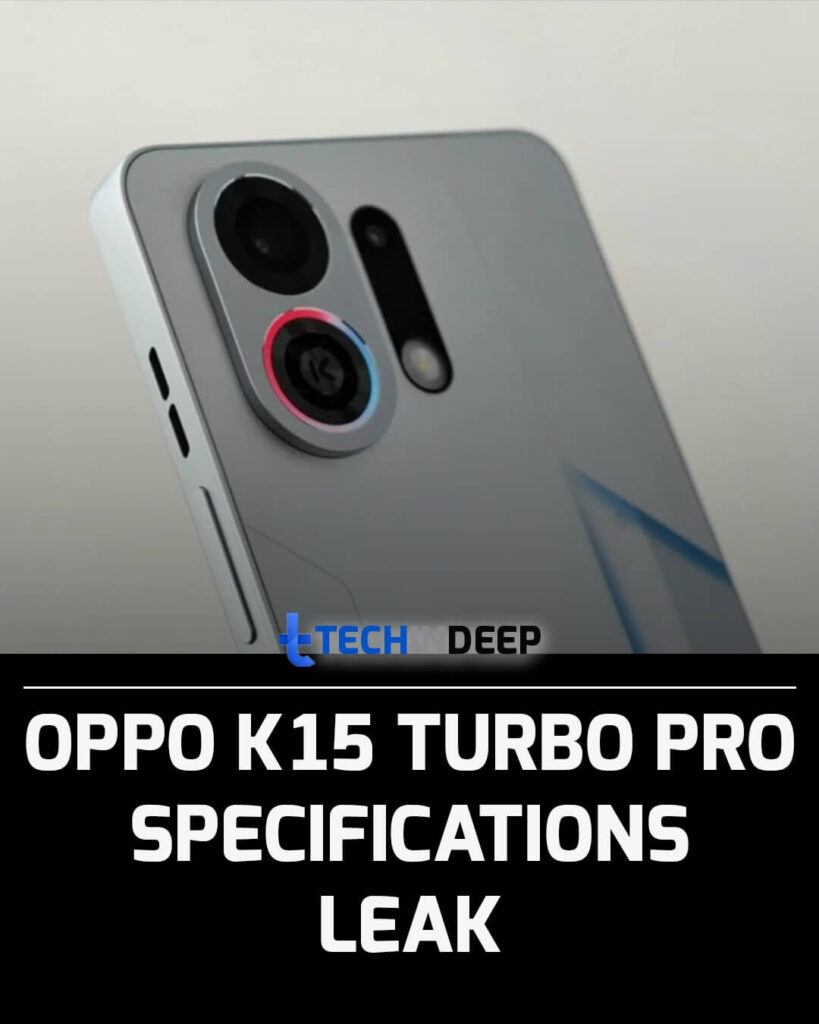 Oppo K15 Turbo Pro Specifications Leak